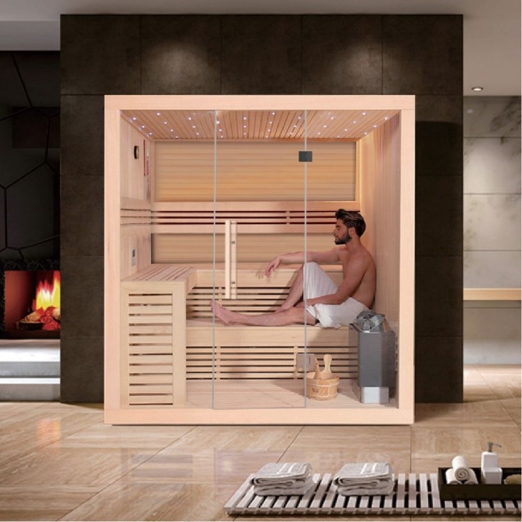 indoor personal sauna